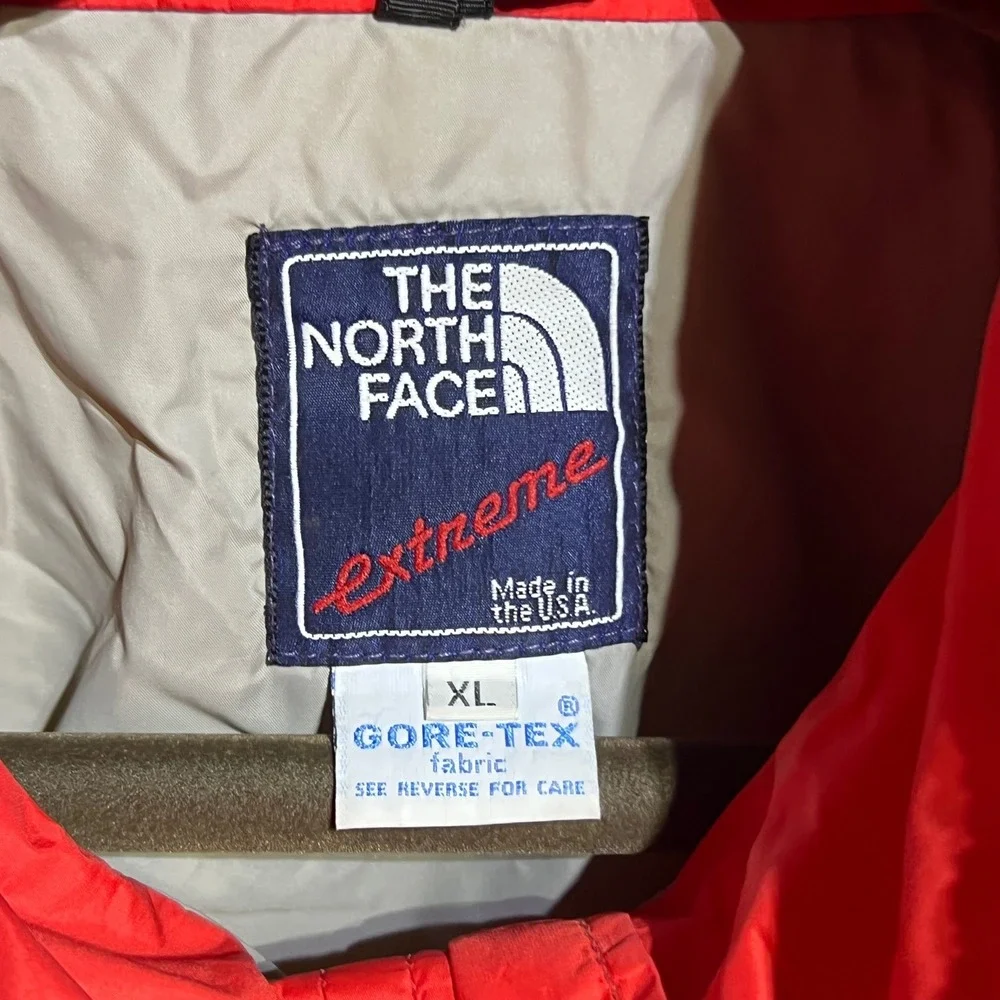 Vintage The North Face Jacket Mens XL Red Extreme GoreTex Made in USA 90s Coat